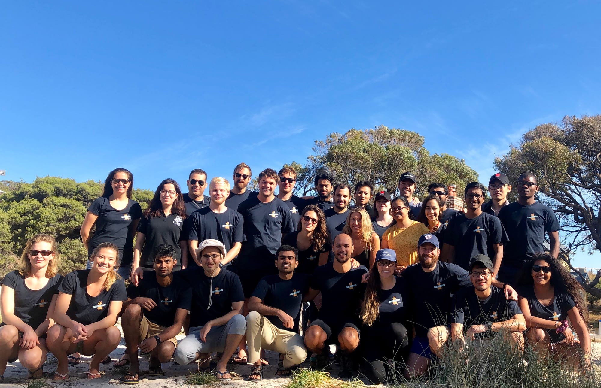 Our PhD candidates present their research on beautiful Rottnest Island!