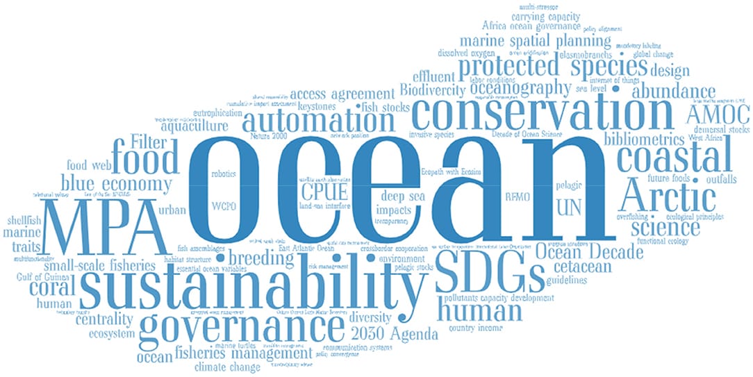 Sneak peek into the Research Topic "Towards a Sustainable Ocean"
