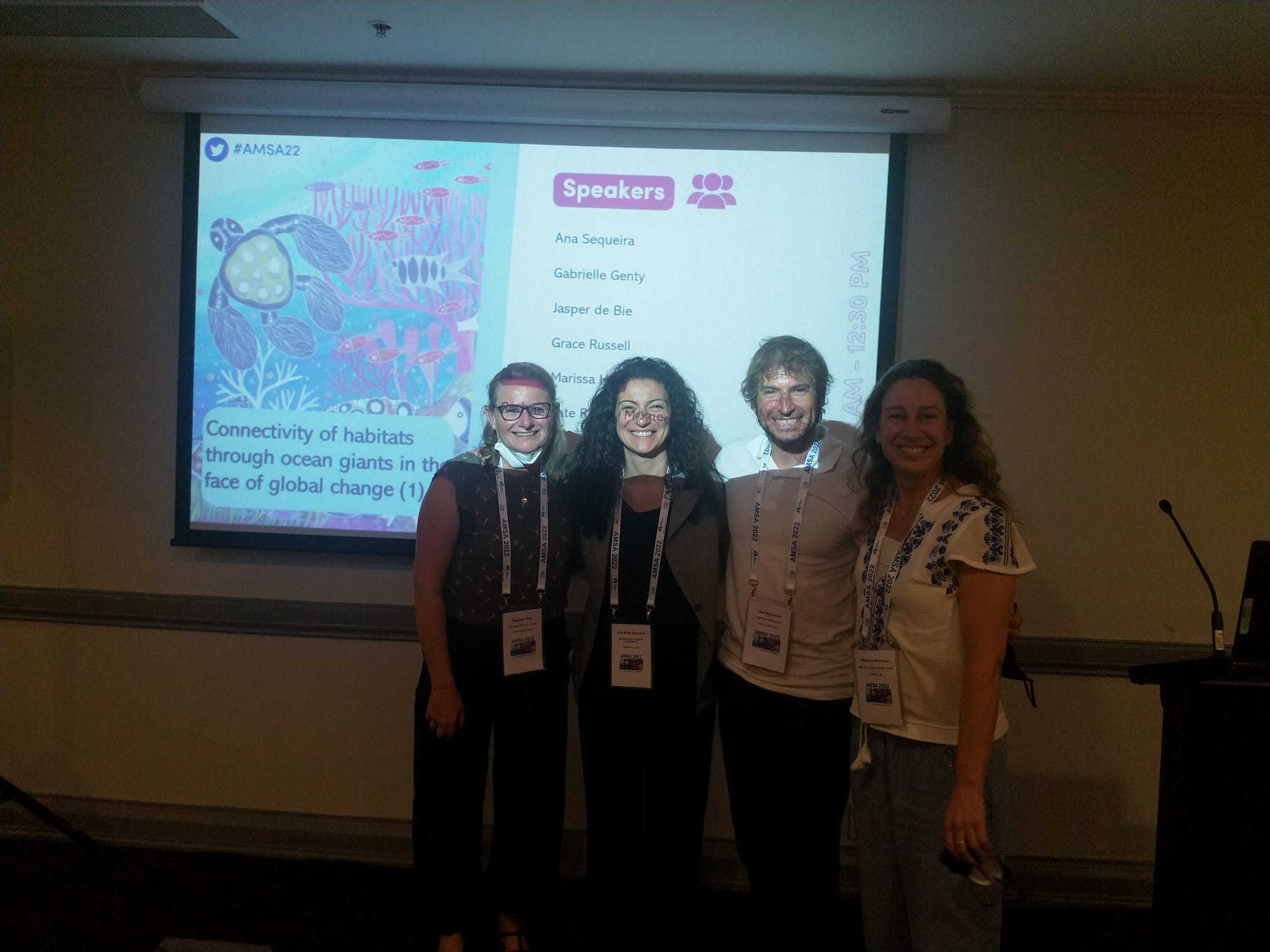 Ana is a keynote speaker at the AMSA conference
