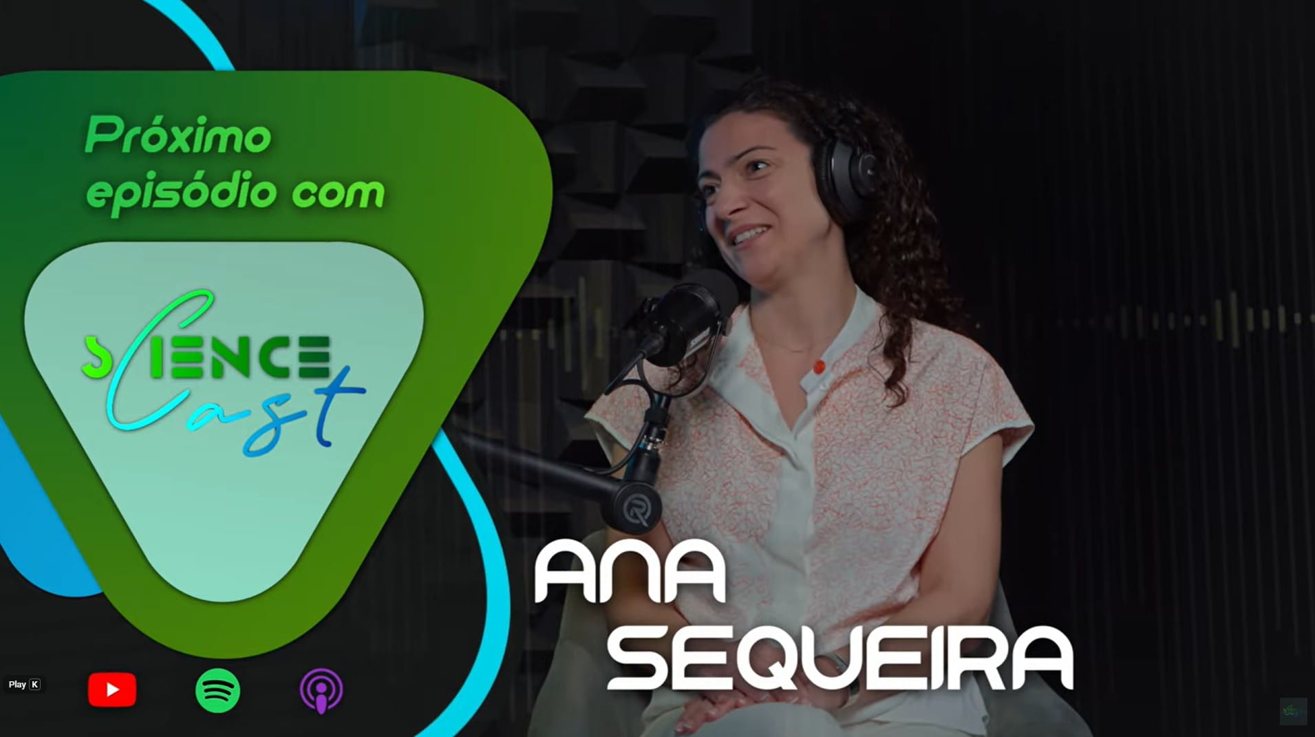 Our lab leader, Ana Sequeira, featured on ScienceCast - a Science Podcast