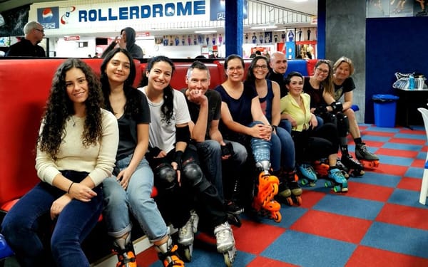 SequeiraLab's last outing was at the Rollerdrome!