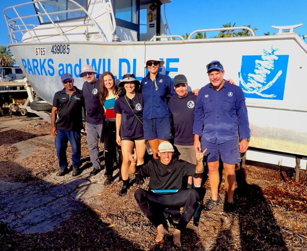 The Sequeira Lab returns from another successful turtle tagging trip to Gathaagudu (Shark Bay), Western Australia!
