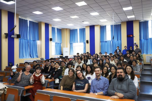 SequeiraLab member just arrived from a teaching trip to China