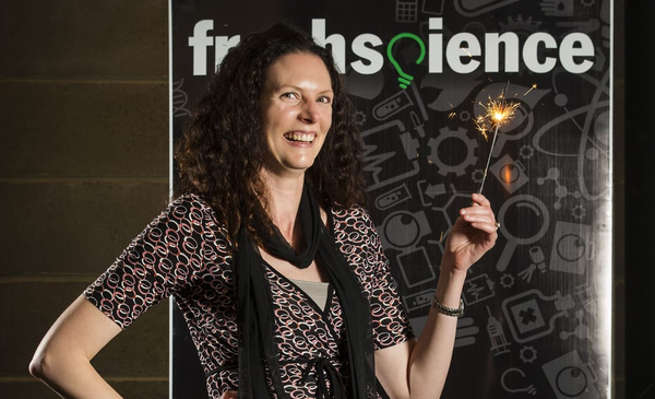 Charlotte has taken her Fresh Science to the pub!