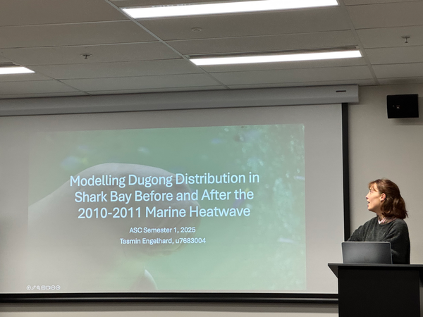 Our Lab's PhB Student Examines Dugong and Seagrass Dynamics in Shark Bay