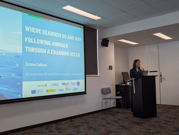 Zuzana Zajková at ANU seminar